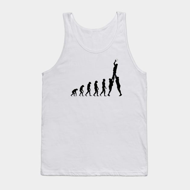 Evolution Rugby #2 - Line-out Tank Top by stariconsrugby